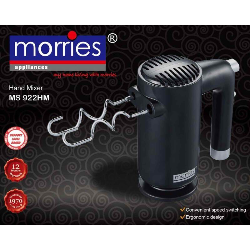MORRIES Hand Mixer (250w) MS-922HM-image 3