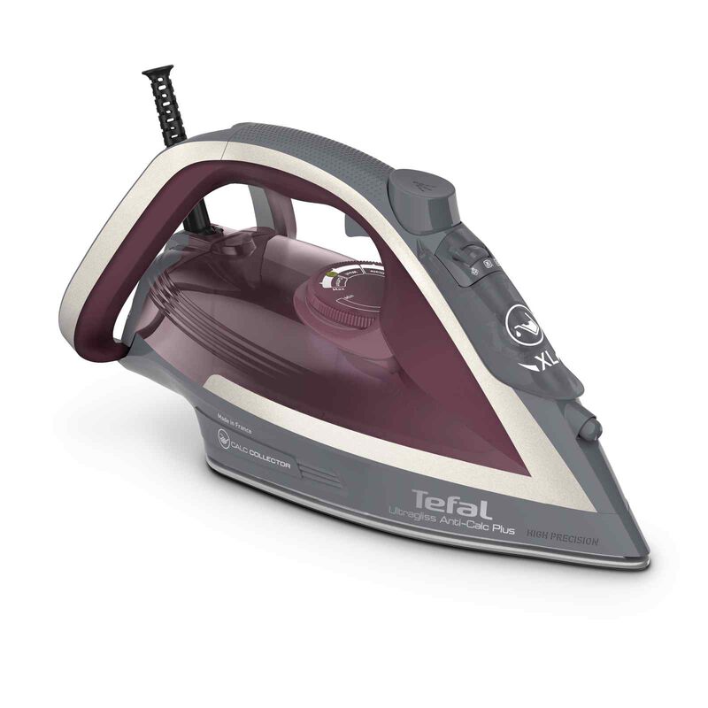 TEFAL Steam Iron Ultra Gliss Plus - Grey FV6840-image null
