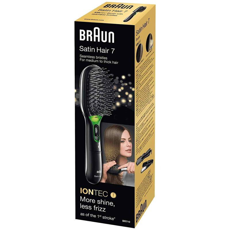 BRAUN Satin 7 Iontec Hairbrush - Seamless Bristles BR710/SB1-image 6