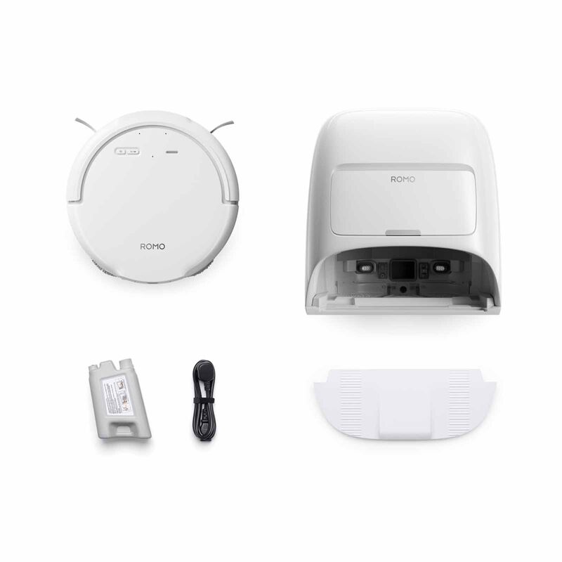 DJI White Base Station & White Robot DJI ROMO S-image 8