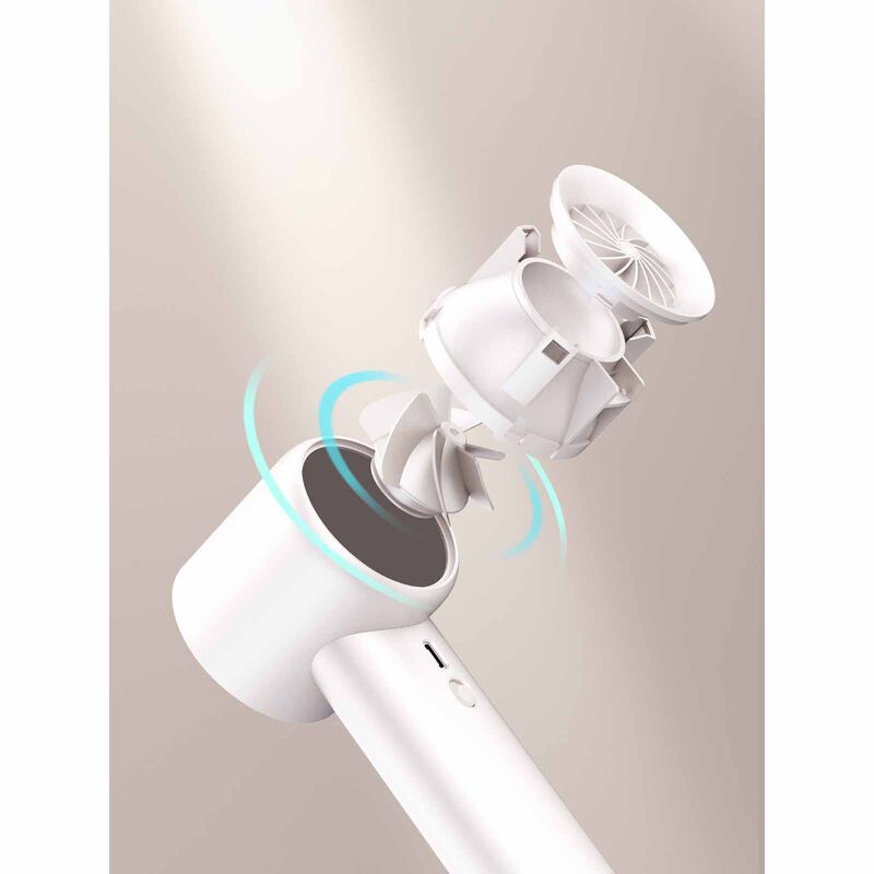 CORNELL Handheld Fan -white CHFS13WH-image 3