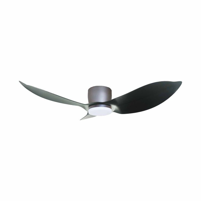MISTRAL 36 In Solar36 3-blades Ceiling Fan (black/grey) SOLAR36-BK/GY-image 1