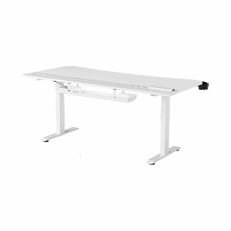 TTRACING Tivon Smart Standing Desk - 1.6 White TTRTVNSDSKTBLT003-WH-image 9