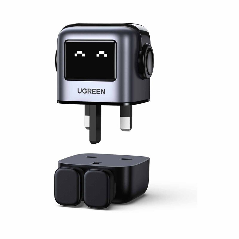 UGREEN Cd361_25686 Nexode Rg 65w Pd Gan Fast Charger (2c1a), Black 25686-image 4