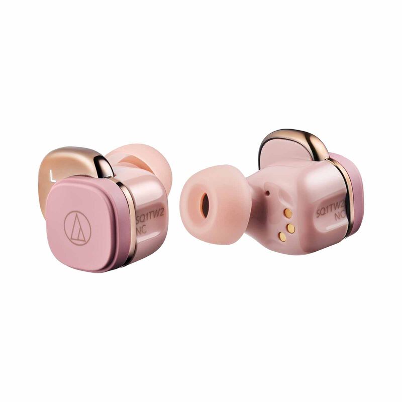 AUDIO TECH True Wireless With Active Noise Cancellation - Pink ATH-SQ1TW2NC PK-image 4