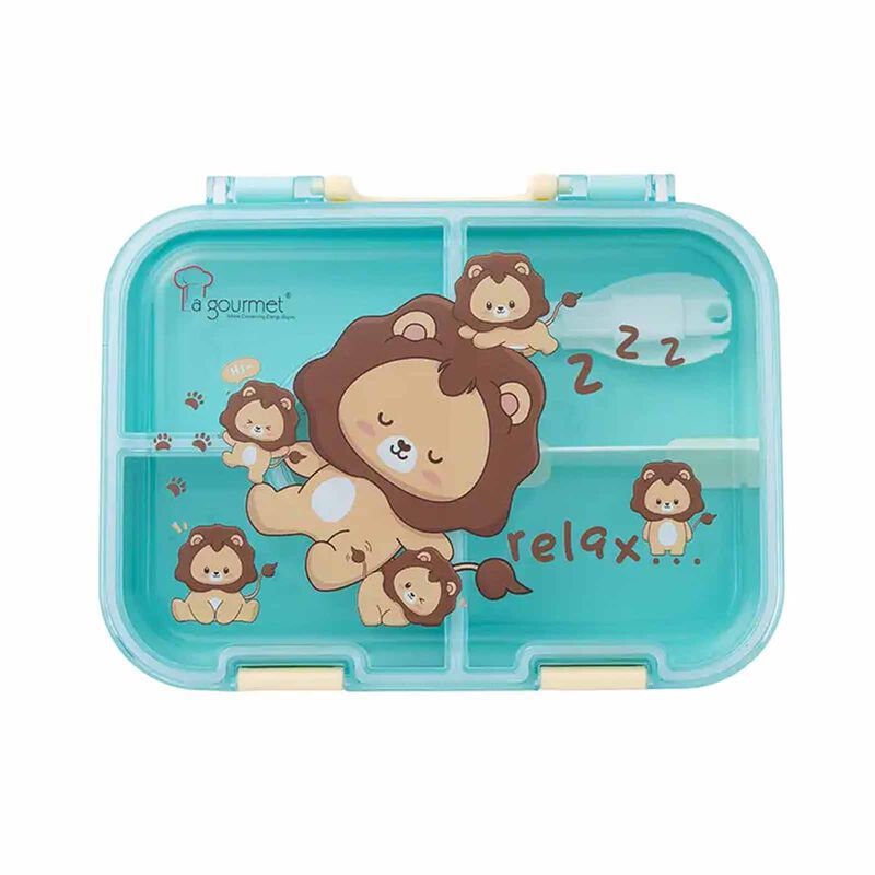 LA GOURMET Sassy 1400ml Lunch Box - Lion LGPG433480-image 2