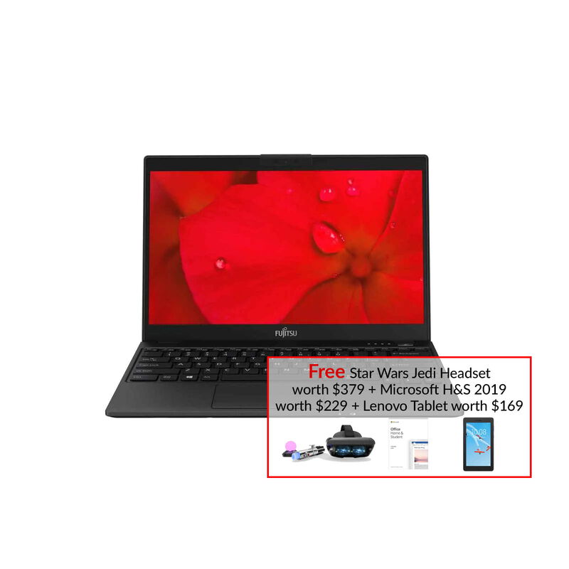 FUJITSU 13.3 In Intel Core I7-10510u 16gb Ram 1tb Ssd Win 10 UH-X 4ZR0Z55377 I7-image 1