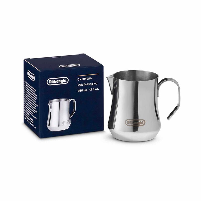 DELONGHI Stainless Steel Milk Frothing Jug (350ml) DLSC060-image 2