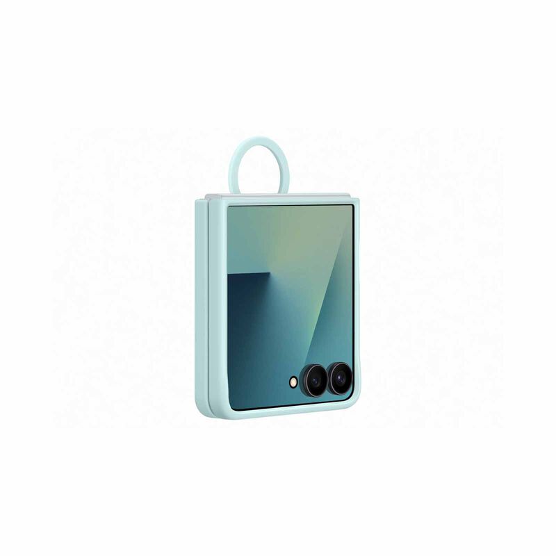 SAMSUNG Galaxy Z Flip7 Silicone Case Mint EF-PF766TMEGWW-image 4