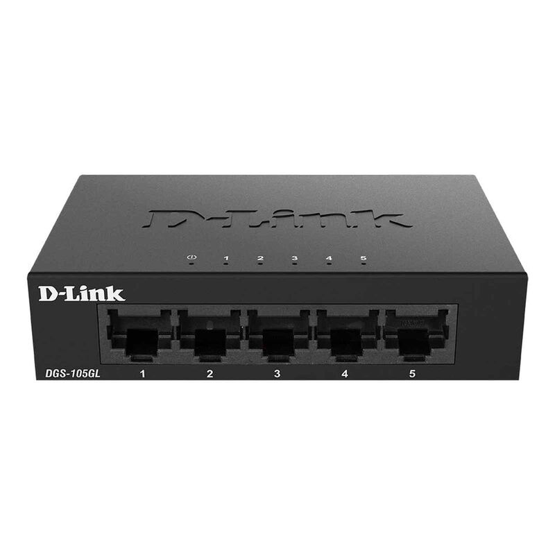 DLINK 5-port Gigabit Metal Unmanaged Desktop Switch DGS-105GL-image 1