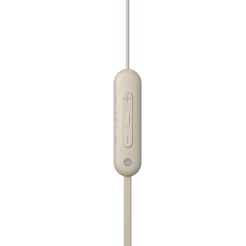 SONY Wireless In-ear Headphones (cream) WI-C100/CZE-image 3