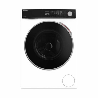 SHARP Front Load Washer -white (8kg) ES-FW814SW