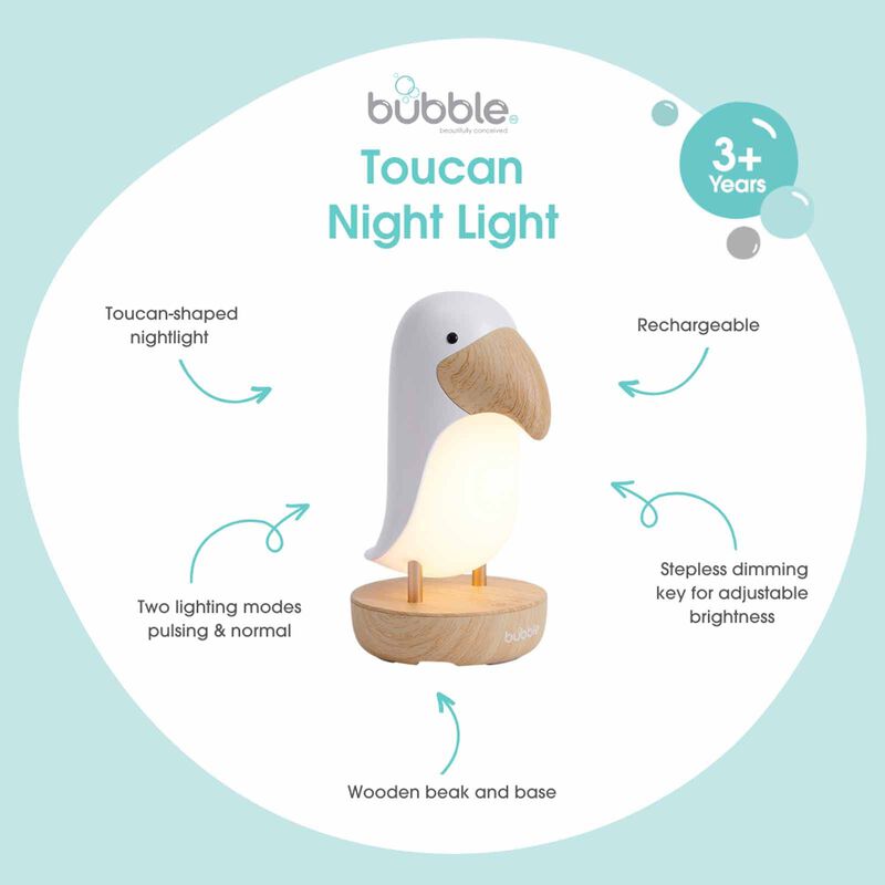 BUBBLE Night Light TOUCAN-image 2