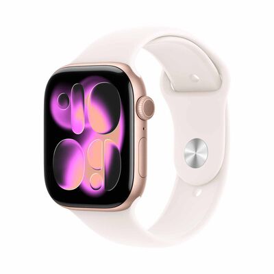 APPLE Watch Series 11 Gps 46mm Rose Gold Aluminium Case With Light Blush Sport Band - M/l MEV74X/A