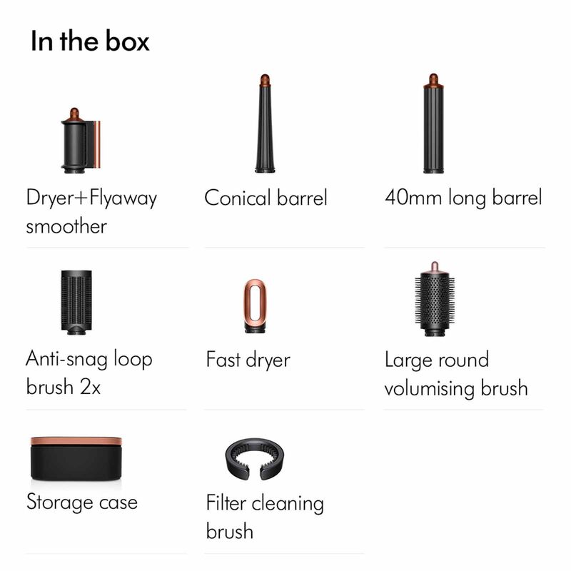 DYSON Hs08 Airwrap I.d Multi-styler And Dryer (176791-01) - Amber Silk HS08 T1/T2 HK/MY/SG AMSI/PKCP (176791-01)-image 7