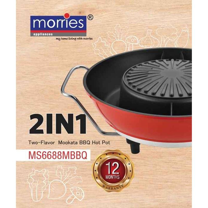 MORRIES Mookata Bbq Hotpot MS-6688MBBQ-image 5