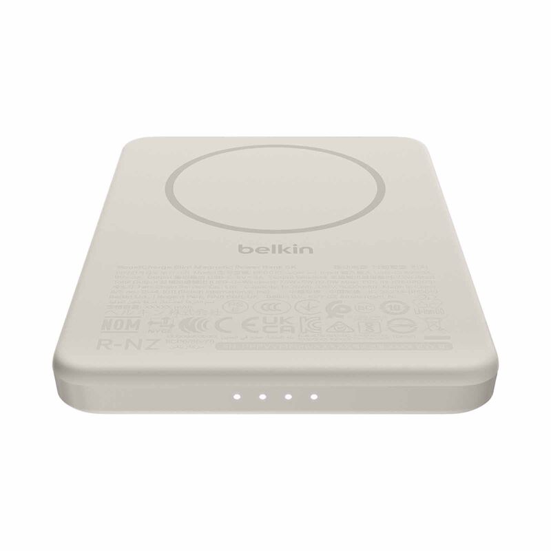 BELKIN Thin Magnetic Powerbank 5k Sand BPD010FQSA-image 2