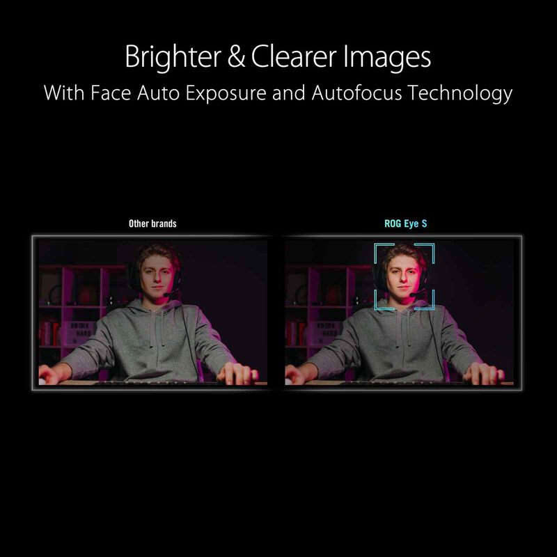 ASUS Full Hd 60 Fps Webcam With Ai- Powered Noise-canceling Mic ROG EYE S-image 3