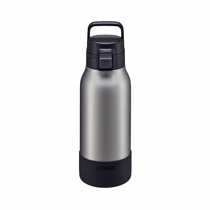 TIGER 1lt Push-botton Lid Stainless Steel Bottle (matte Stainless) MTA-B100 (XM)-image 1