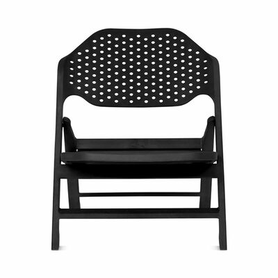 PHOENIX Cala Foldable Wide Chair Moon Black CALA