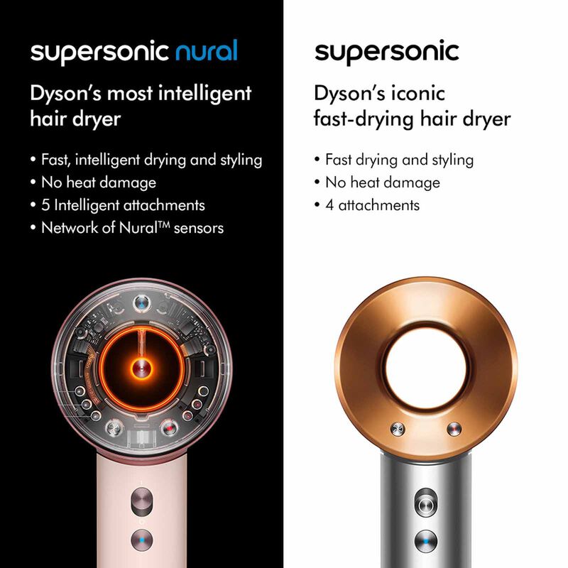 DYSON Supersonic Nural Hair Dryer (598969-01) - Ceramic Pink/rose Gold HD16 HK/SG CEPK/ROSEGD-image 7