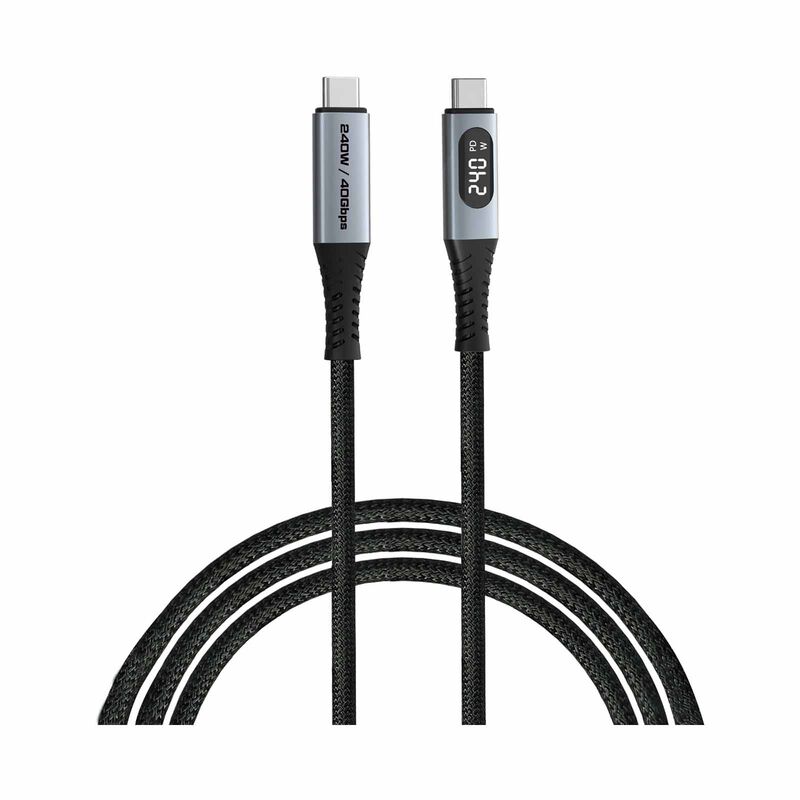 VERBATIM Sync & Charge Usb C To Usb C 240w 40 Gbps Display 120 Cm VM31849-image 1