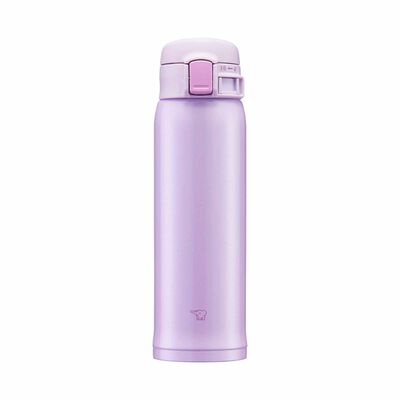 ZOJIRUSHI 0.48l One Touch Flip-open Bottle - Purple SM-SR48E-VP