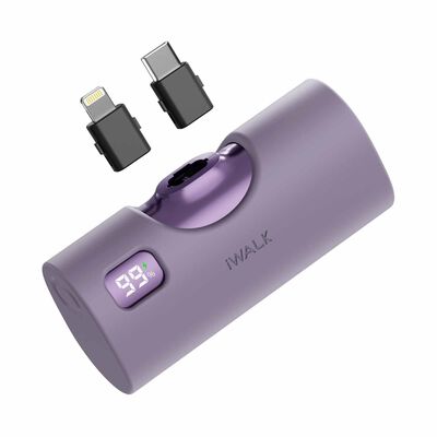 IWALK Linkpod X 5000mah 20w Fast Charge Purple (made For Iphone) LPX001-005A-MFI