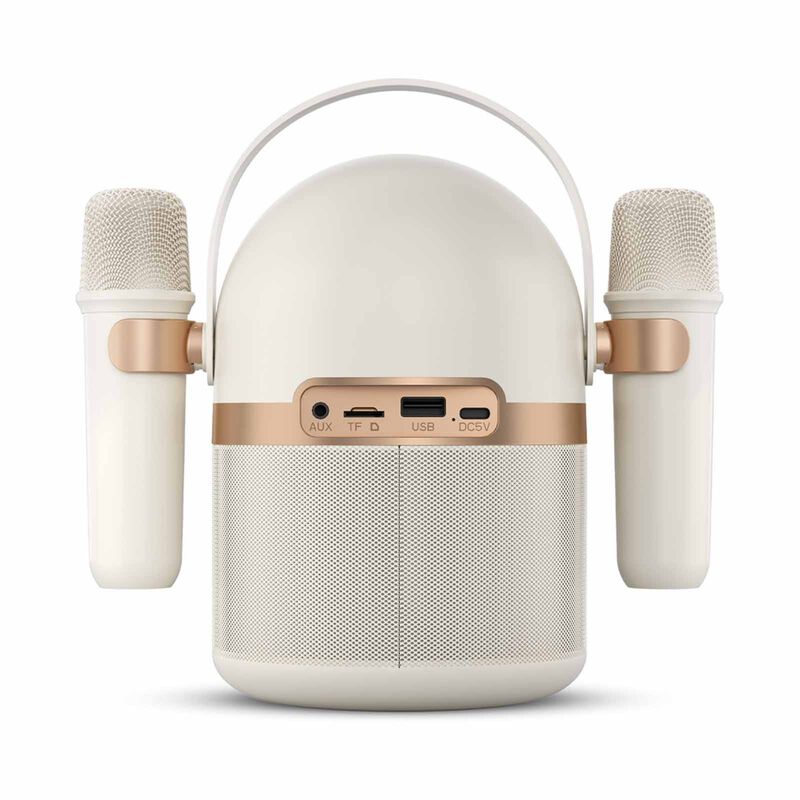 PHILIPS Bluetooth Karaoke Speaker Includes Two Karaoke Microphones TAS2509WT/00-image 2