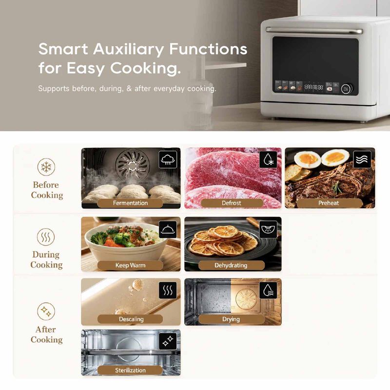 DREAME Combi Microwave Steam Oven (25l) DM-TM701-GL-image 9