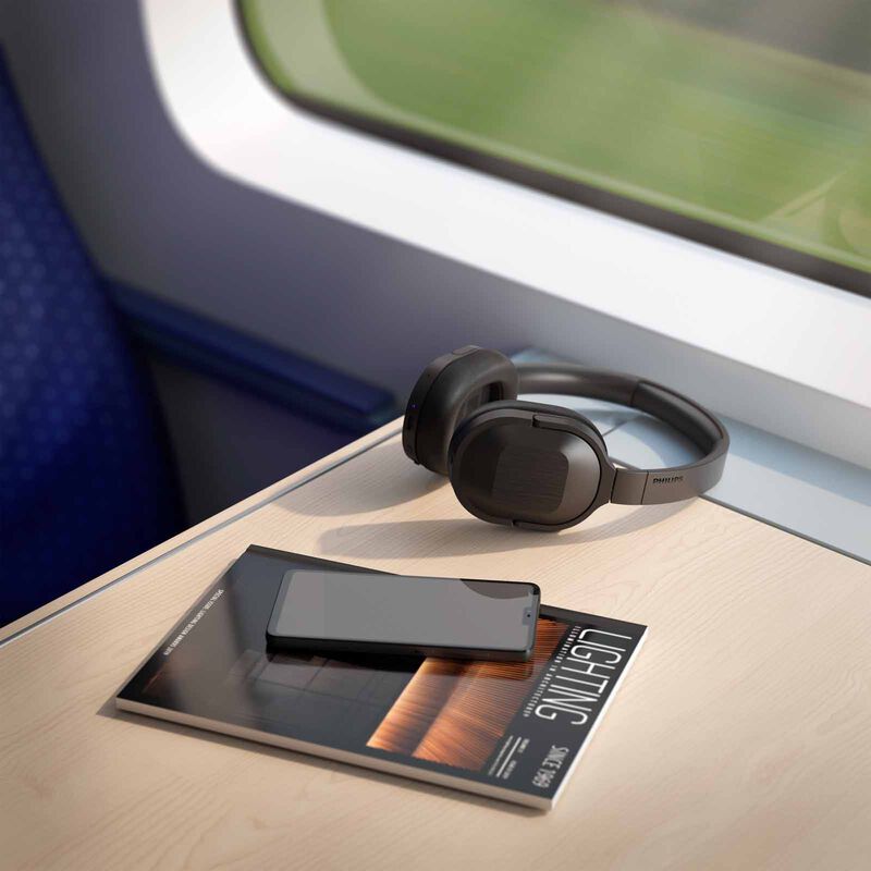 PHILIPS Wireless Headphone Black TAH6506BK/00-image 9