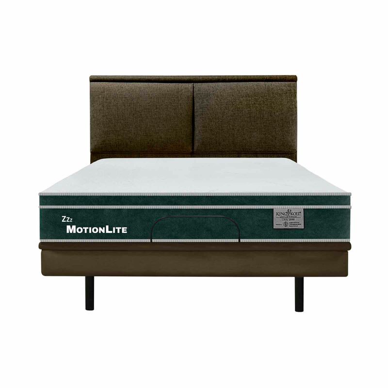 KINGKOIL Motionlite Queen Size Mattress W/ab118 Frame And Headboard MOTIONLITE-image 1