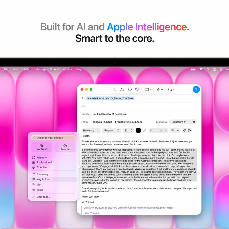 APPLE 13-inch Macbook Neo: A18 Pro Chip With 6-core Cpu And 5-core Gpu, 8gb, 256gb Ssd - Blush MHFH4ZP/A-image 6