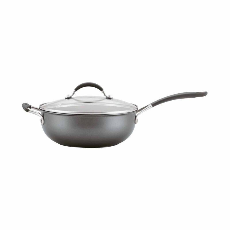 CIRCULON Scratchdefense A1 Nonstick 26cm/4.3l Covered Chef's Pan With Helper Handle 81828-image 4