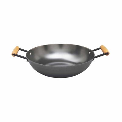 LA GOURMET Nitrigan 36cm Cast Iron Wok (induction) LGMCWCI347671