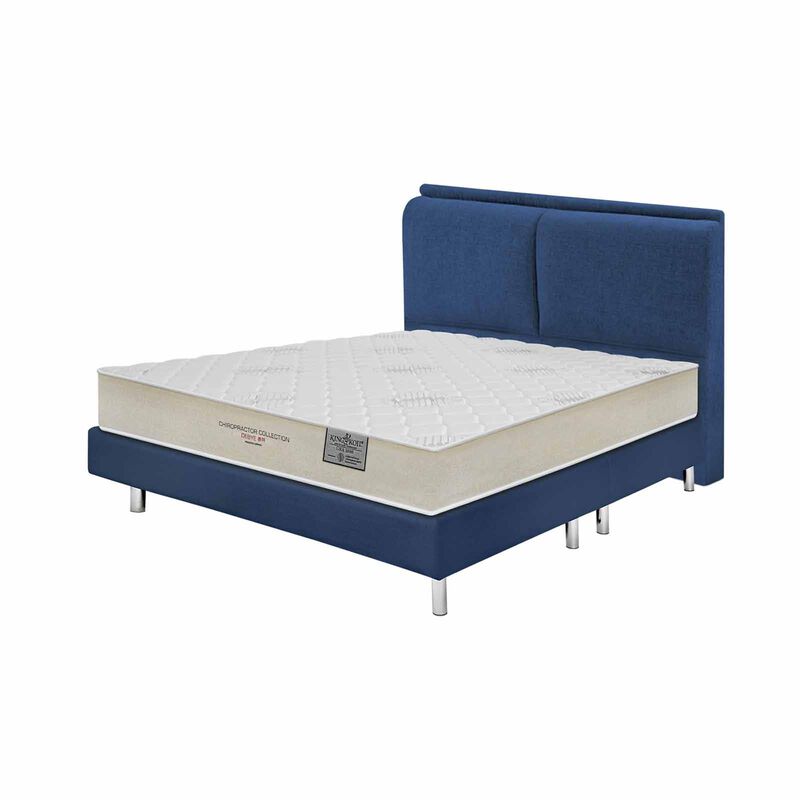 KINGKOIL Super Single Size Mattress W/bedframe And Headboard CHIROPRACTOR COLLECTION DEBYE-image 2