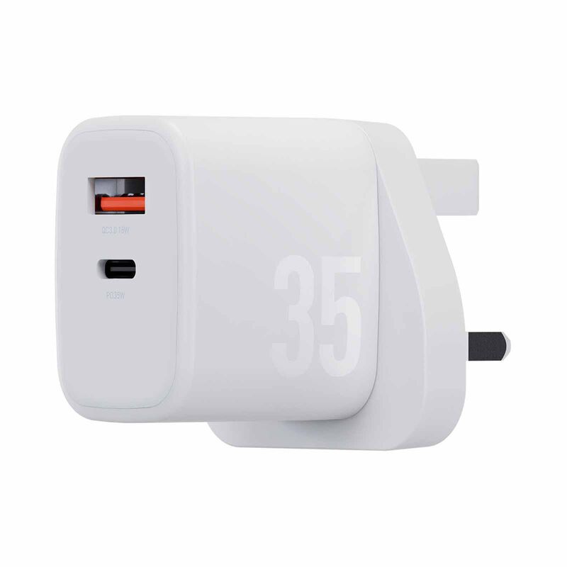 BAZIC Goport Velox 35, 1c1a Gan Charger 35w(uk) - White CHR-VLX35-UK-WHT-image 5
