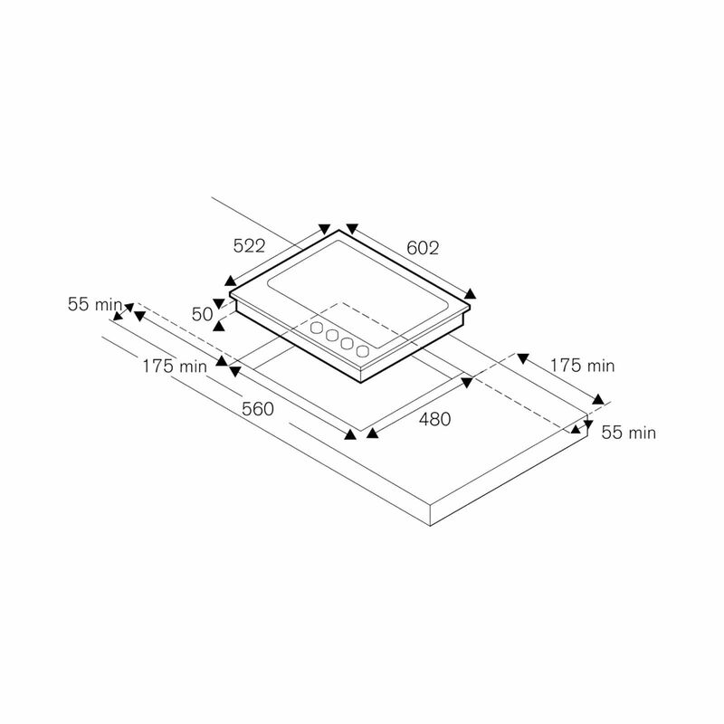 BERTAZZONI 60cm Built In Hob (exclude Installation) P604LPRONE-image 2