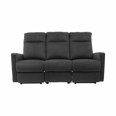 SOLOTTI 3rr-e Seater (fab) Grey Fabric Sofa SCOTTIE