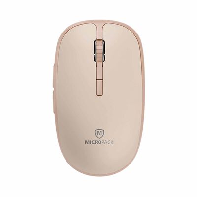 MICROPACK Speedy Slient 2 Dual Modes Wireless Mouse - Cream MP-729B-CR