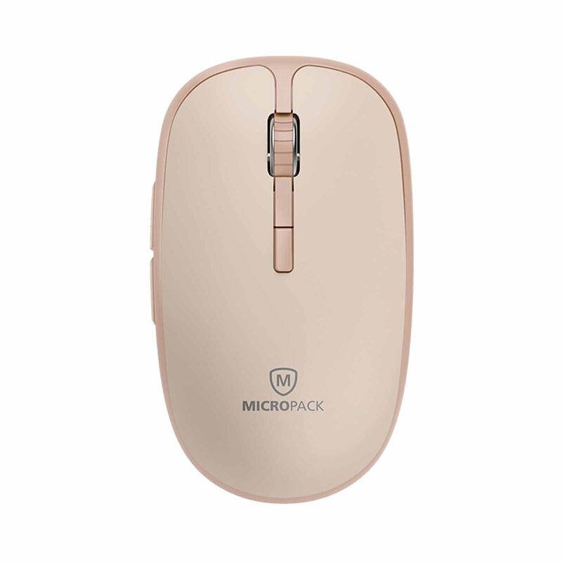 MICROPACK Speedy Slient 2 Dual Modes Wireless Mouse - Cream MP-729B-CR-image 1