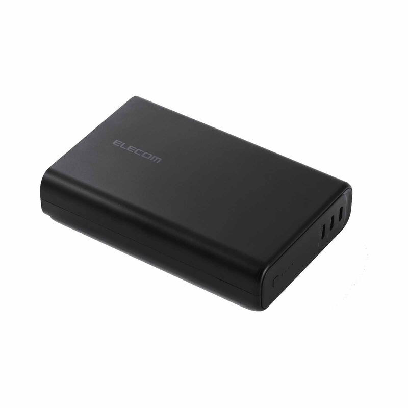 ELECOM Ccc Power Bank 20000mah 45w 3c DE-A03-20000BK-image 2