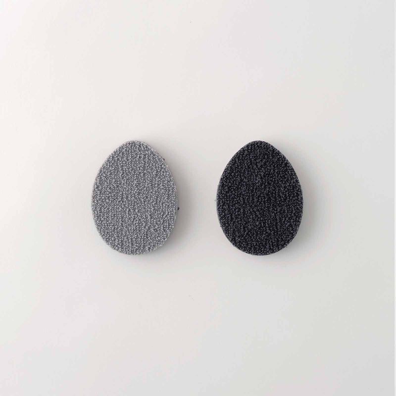 MARNA Tea/coffee Stain Cleaning Sponge 2pcs Set (95x70x15mm) - Grey K017-GY-image 1