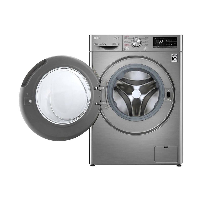 LG Front Load Washer And Dryer (8kg/6kg) FV1408H4V-image 3