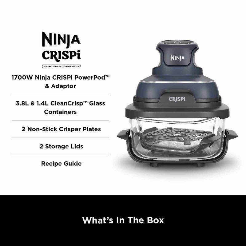 NINJA Crispi Portable Air Fryer (3.8l) - Soft Sage FN101SMSG-image 17