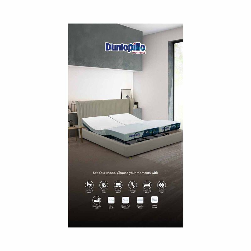DUNLOPILLO Single Bed MOMENTS MOTION (S)-image 3