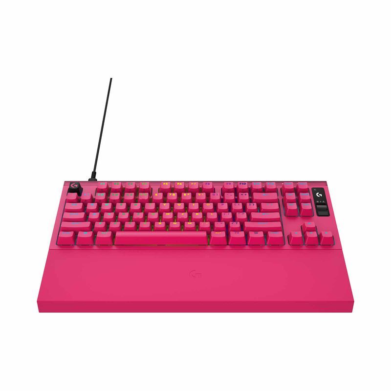 LOGITECH G Pro X2 Rapid Keyboard Analog Swt Pink 920-014114-image 2