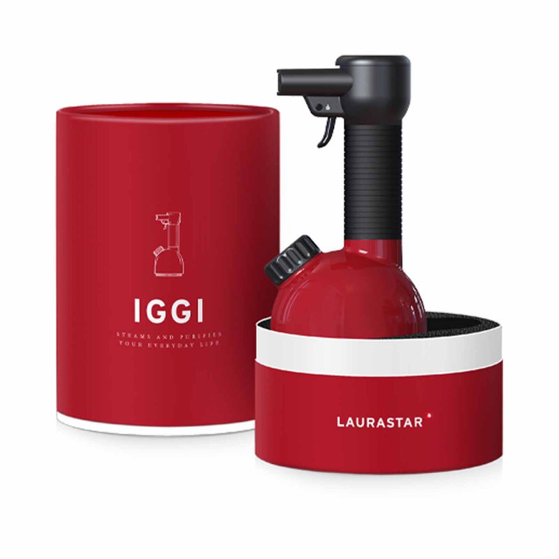 LAURASTAR Iggi Steamer - Uk Red IGGI - UK RED-image 1