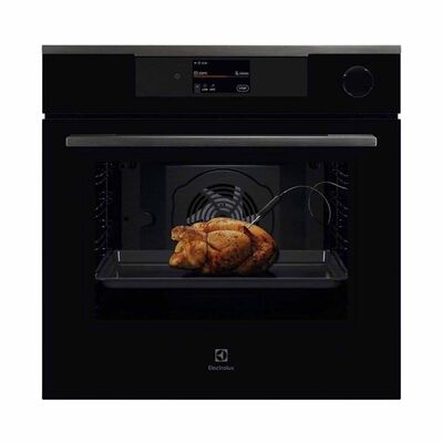 ELECTROLUX 700 Mealassist Steamcrisp Built-in Oven - Pure Black (60cm) (72l) (exclude Installation) KOCAP3XH