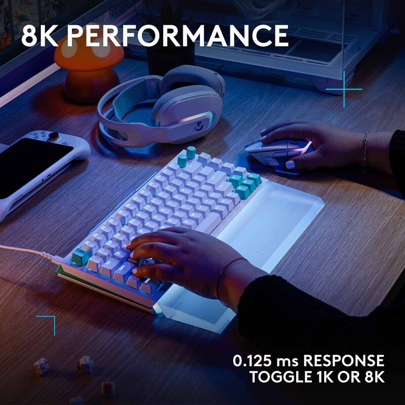 LOGITECH G512 X 75 Analog Mech Keyboard White Tactile (2y) 920-013962-image 2